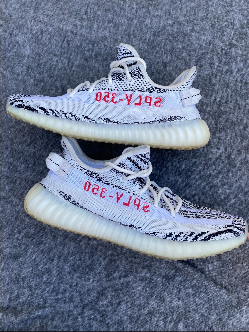 Adidas Yeezy Boost 350 V2 Zebra (2017-2022) - CP9654 - Men's Size 11.5 EUC